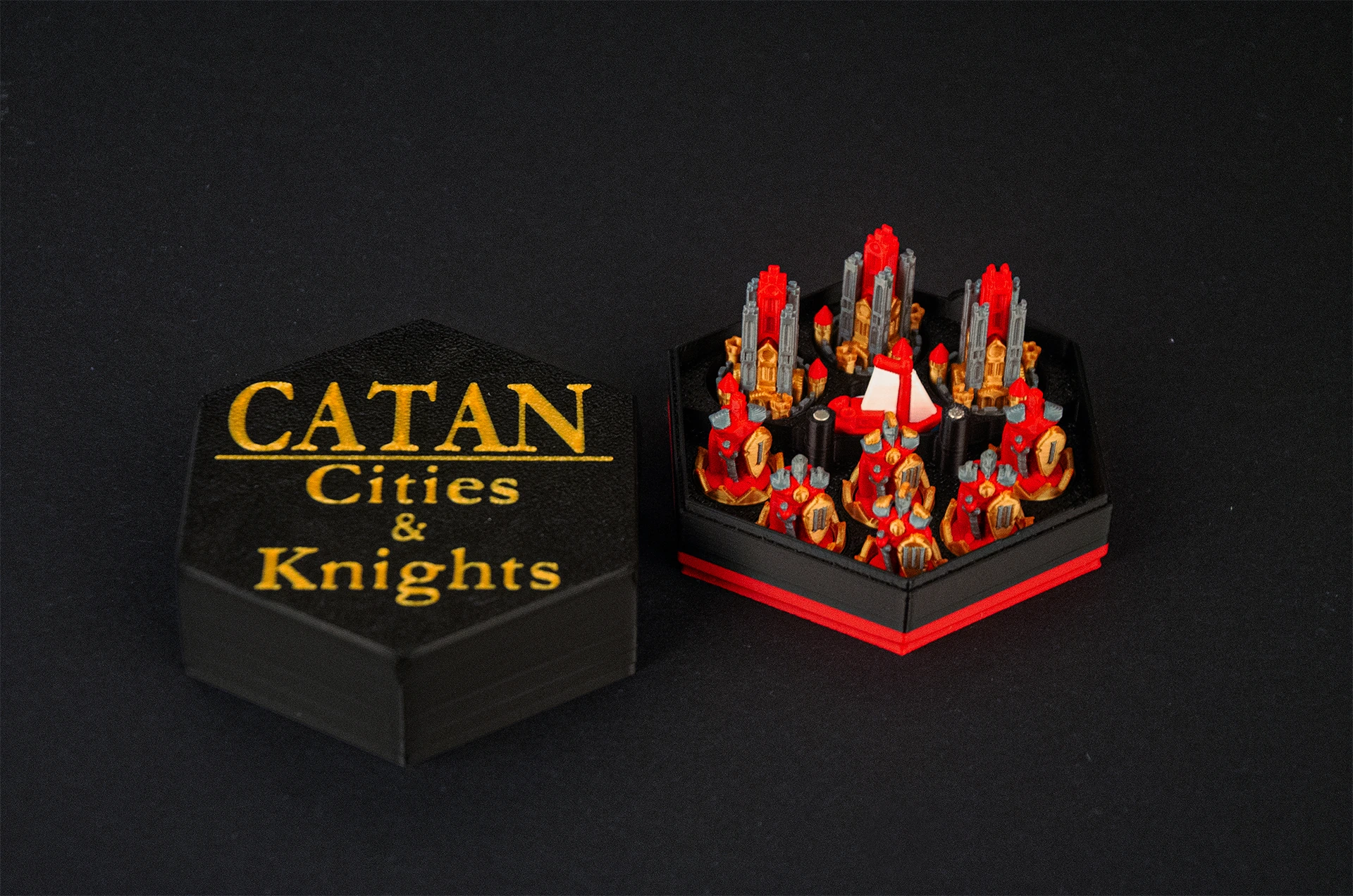 Cities & Knights + Base game Catan 3D Upgrade Kit Deluxe Edition (3-4 players) — photo 3