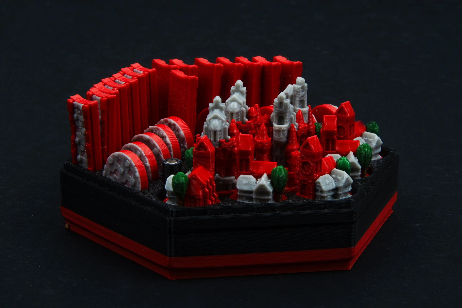 DELUXE Settler of Catan 3D upgrade kit for 3-4 players (sturdy hard plastic box) — photo 6