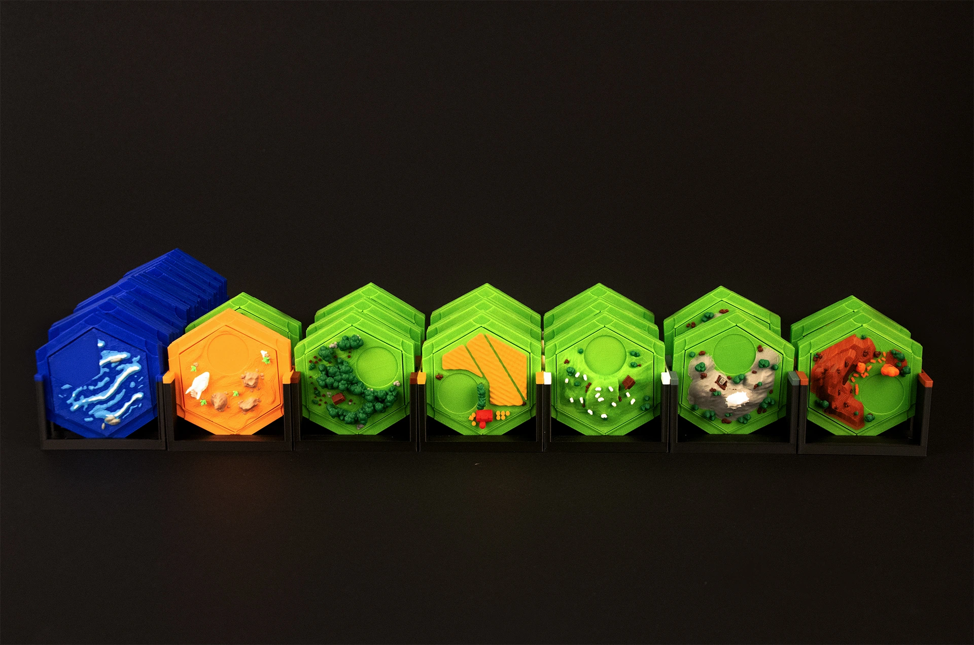 Limited Edition Meadow Green Catan 3D Upgrade Kit (3-6 Players) — photo 3