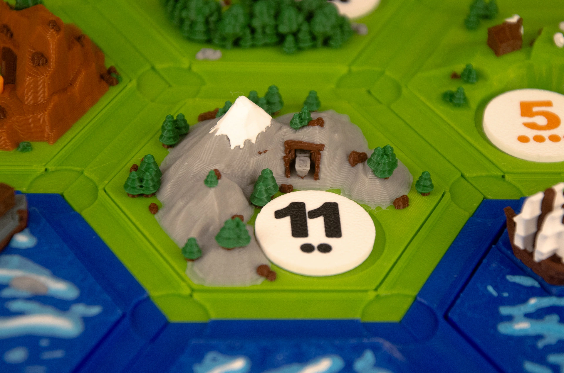 Limited Edition Meadow Green Catan 3D Upgrade Kit (3-6 Players) — photo 4