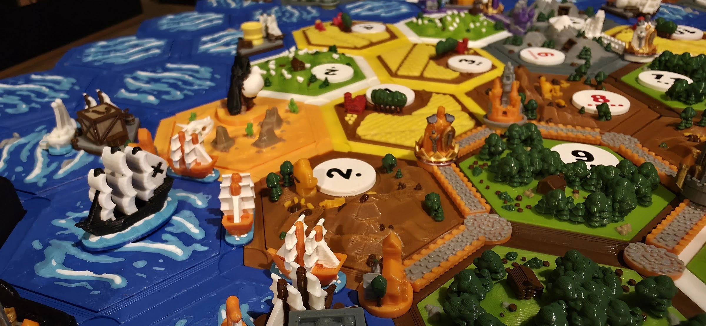 SEAFARERS + Cities&Knights + Base game Catan Upgrade Deluxe 3D Set (3-4 Players) — photo 13