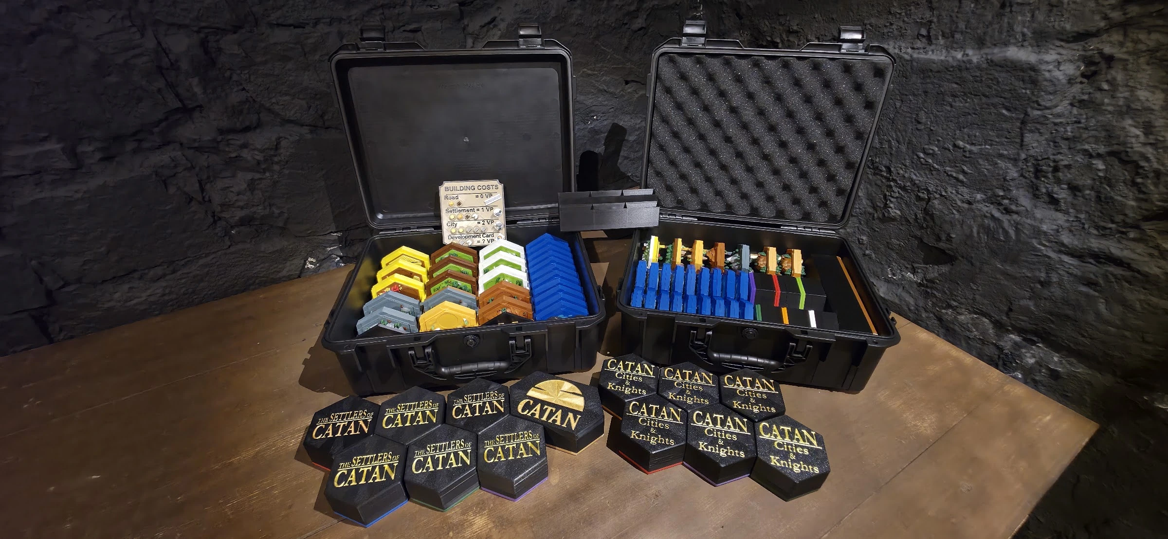 SEAFARERS + Cities&Knights + Base game Catan Upgrade Deluxe 3D Set (3-6 Players) — photo 3